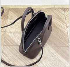 Mini Emma Luxurious Two-way Premium Italian Leather Bag | Handcrafted Full-grain Eve Calf Leather Shoulder Bag