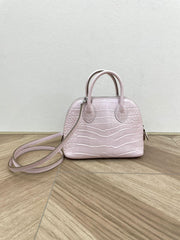 Mini Emma Luxurious Two-way Premium Italian Leather Bag | Handcrafted Full-grain Eve Calf Leather Shoulder Bag