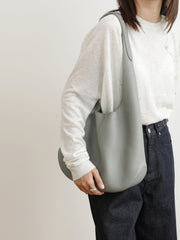Essentials Genuine Leather Slouch Hobo Bag, Must-have Fashion Designer Bucket Tote Bag