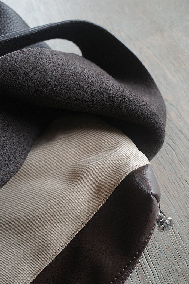 Essentials Slouchy Leather Hobo Bag, Must-have Fashion Designer Minimalist Handbag, Cowhide Bucket Bag