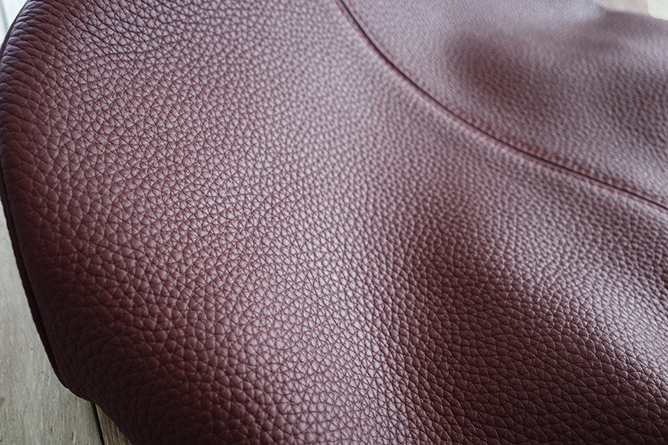 Essentials Slouchy Leather Hobo Bag, Must-have Fashion Designer Minimalist Handbag, Cowhide Bucket Bag
