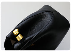 Everyday Essential Cowhide Leather Tote, Soft Full Grain Cowhide Shoulder Bag for Work & Travel