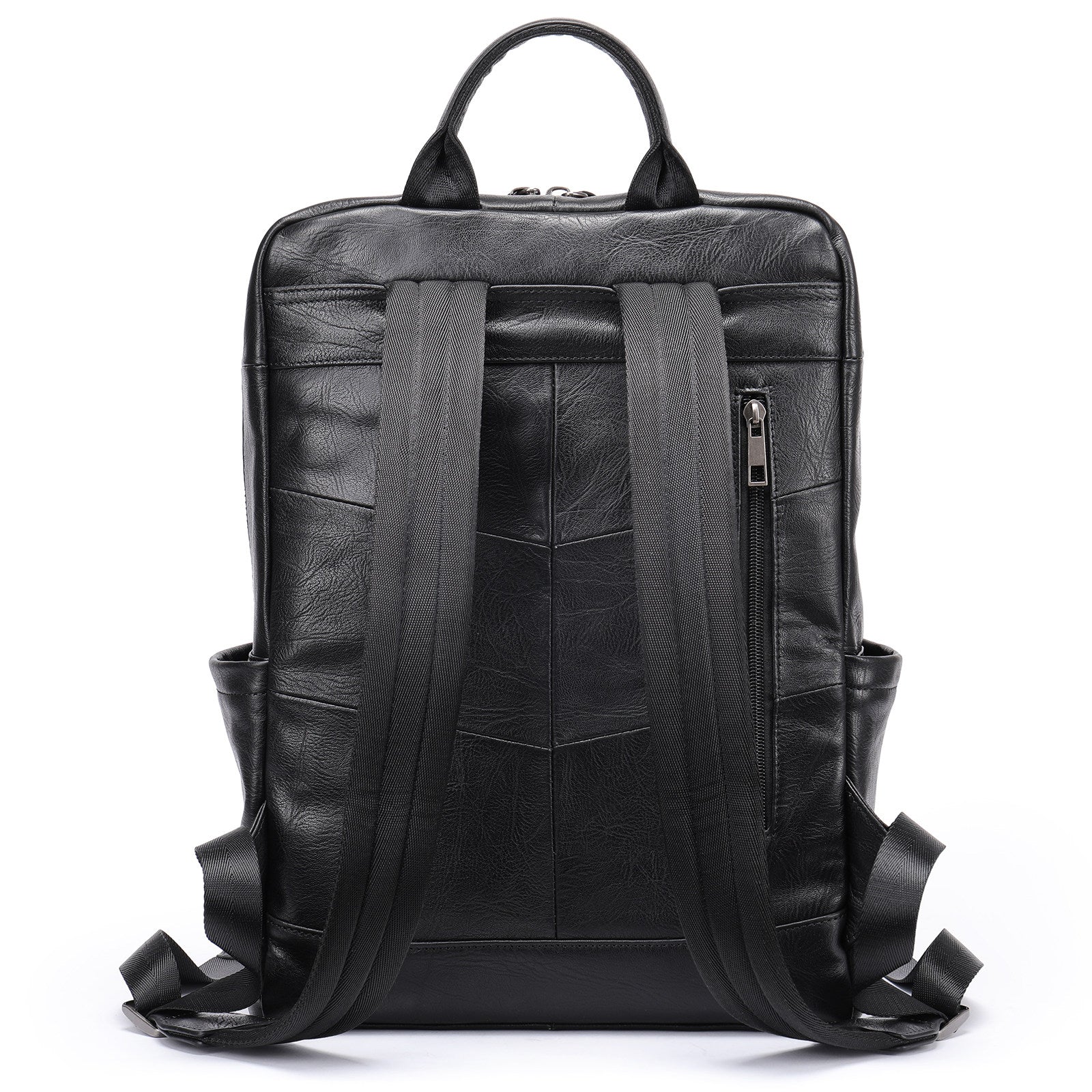 Full Grain Leather Backpack for Men | Vintage Handcrafted Cow hide Business Bag | Large Laptop Commuter Backpack