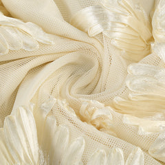 Halter Floral Embroidered Bridal Gown Maxi Dress, Backless Long Evening Dress for Weddings, Formal Events