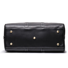 Handmade Full Grain Leather Duffle Bag, Cowhide Large Vacation Travel Bag, Classic Travel Holdall, Lightweight Cabin Luggage, Best Men Gift