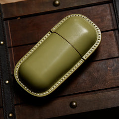 Handmade Leather Glasses Case, Glass Display Case, Vintage Hard Shell Eyewear Storage for Men & Women | Sunglasses, Prescription Glasses