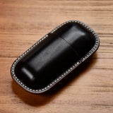 Handmade Leather Glasses Case, Glass Display Case, Vintage Hard Shell Eyewear Storage for Men & Women | Sunglasses, Prescription Glasses