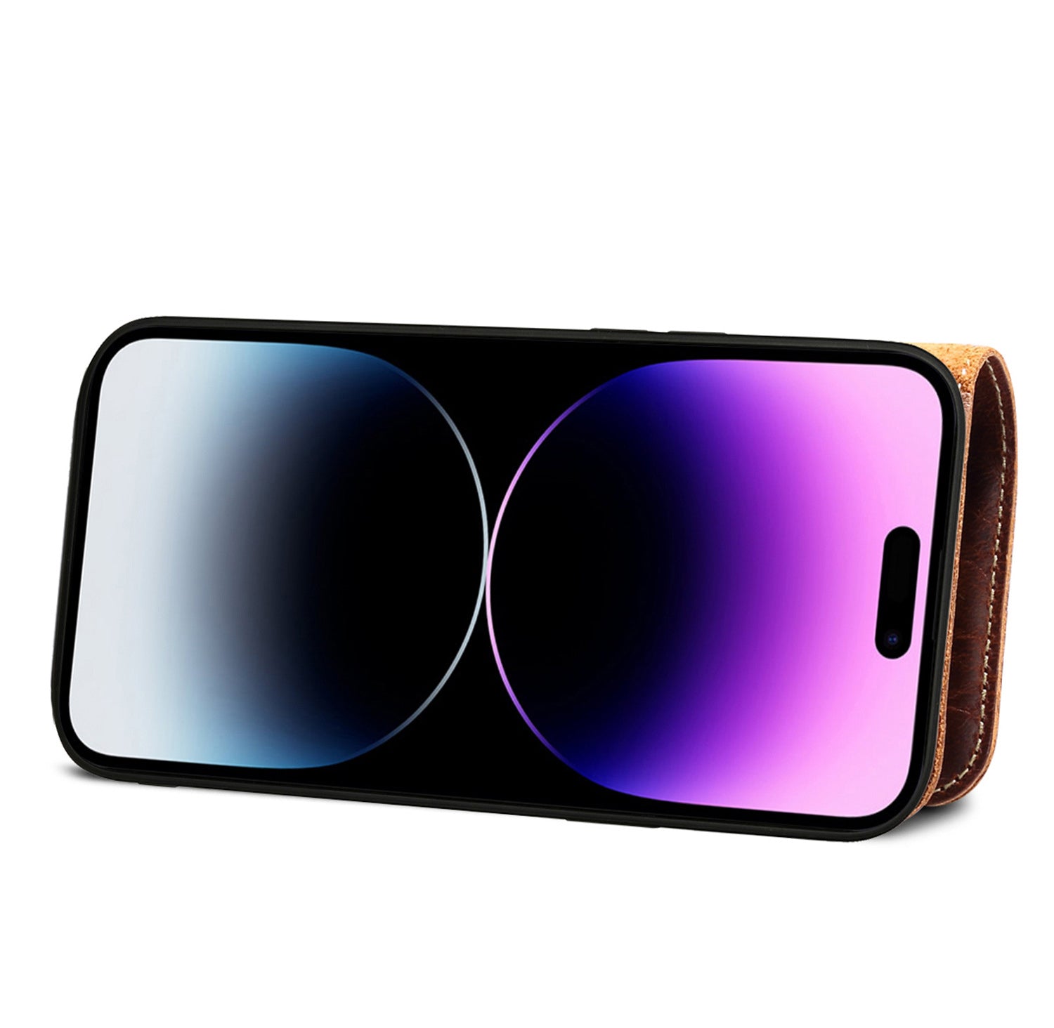 Handmade Leather iPhone and Samsung Case: Vintage Style Phone Cases, Card Slots & Strap