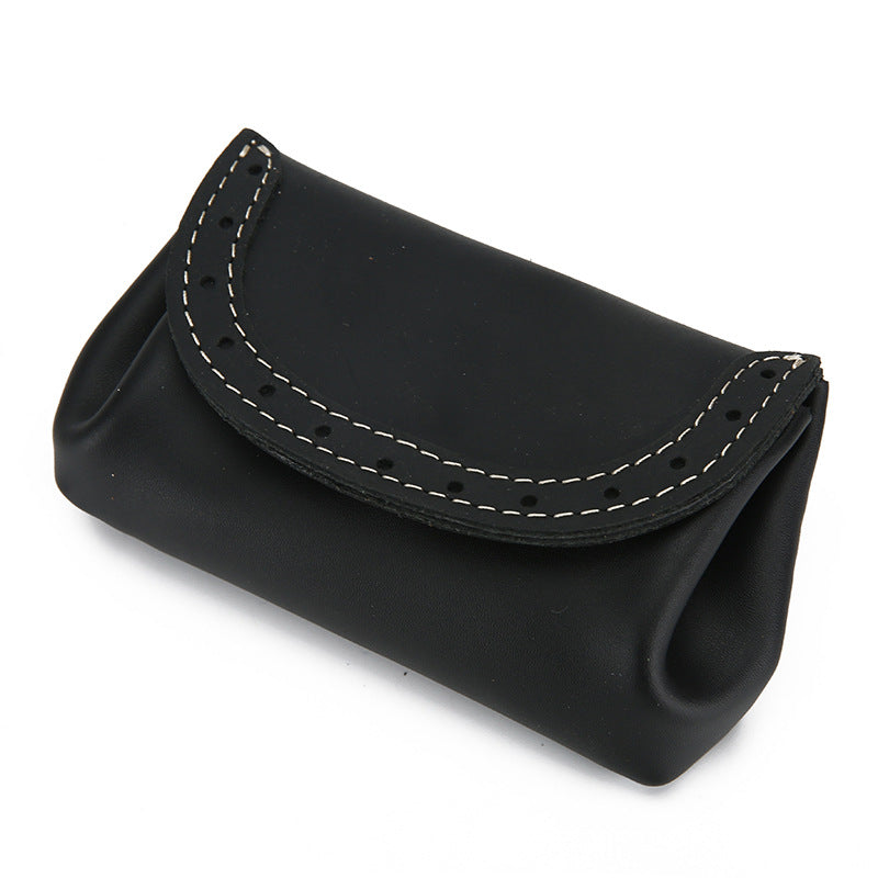 Handmade leather wallet | Full Grain Leather Vintage Purse | Short Wallet small vintage card wallet Coin Pouch for women Handmade