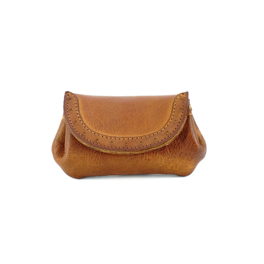 Handmade leather wallet | Full Grain Leather Vintage Purse | Short Wallet small vintage card wallet Coin Pouch for women Handmade