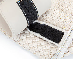 Handwoven Vegan Leather Mini Bucket Bag, Leather Basket Handbag + Crossbody Chain (20+ Colours)