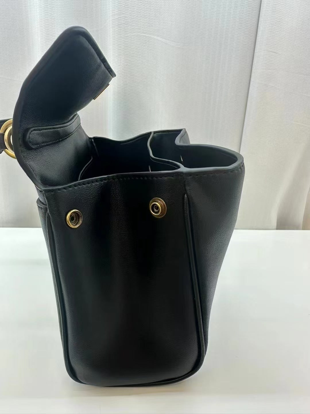 High-End Genuine Leather and Suede Leather Handbag with Lock Clasp, Women's Versatile Shoulder & Crossbody Bag for Commuting