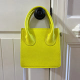 Italian Grain Leather Micro Pixie Bag – Compact Square Mini Handbag | Velvet Lining, Hidden Zip, Detachable Crossbody Strap