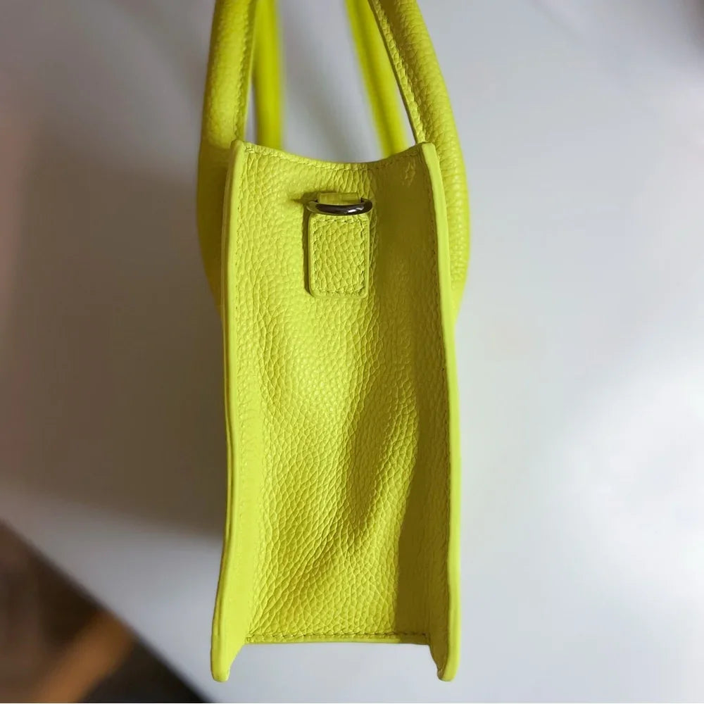 Italian Grain Leather Micro Pixie Bag – Compact Square Mini Handbag | Velvet Lining, Hidden Zip, Detachable Crossbody Strap