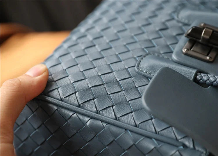 Lambskin Leather Shoulder Bag Handwoven, Small Designer Bag,  Woven Purse Women Classic bag Crossbody Luxury Bag, Birthday Gift For Her