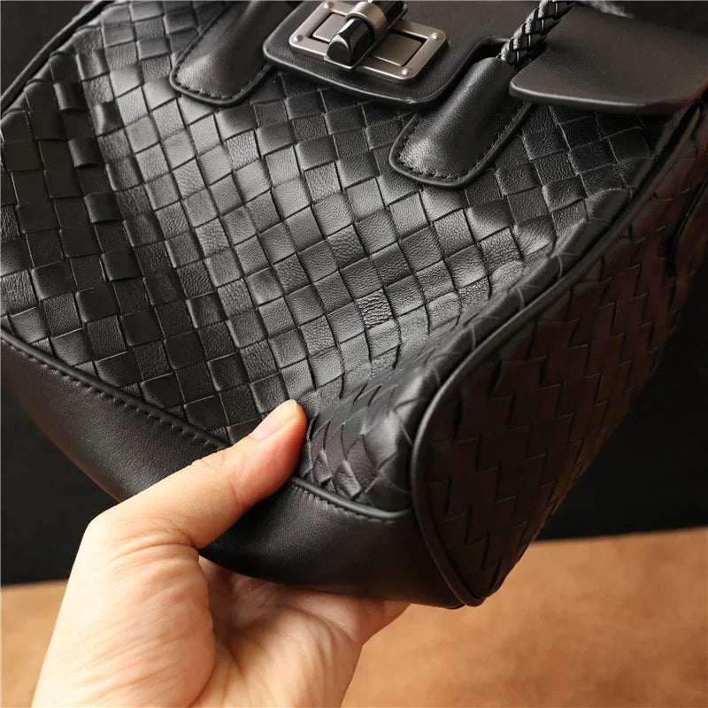 Lambskin Leather Shoulder Bag Handwoven, Small Designer Bag,  Woven Purse Women Classic bag Crossbody Luxury Bag, Birthday Gift For Her