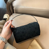 Lambskin Leather Woven Boston Bag, Mini Designer Bag, Leather Box Shoulder Bag, Classic Leather Handbag, Minimalist Genuine Leather Crossbody Purse