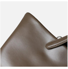 Large Genuine Leather Women's Crossbody Bag | Versatile Commuter Tote Bag | Luxury Designer Bag
