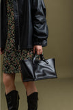 Large Genuine Leather Women's Crossbody Bag | Versatile Commuter Tote Bag | Luxury Designer Bag