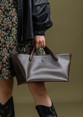 Large Genuine Leather Women's Crossbody Bag | Versatile Commuter Tote Bag | Luxury Designer Bag