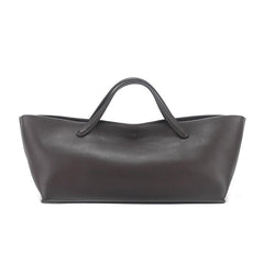Large Genuine Leather Women's Tote | Versatile Commuter Crossbody Tote | Luxury Designer Bag