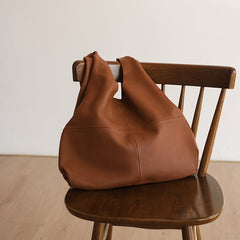 Large Handcrafted Leather Tote Bag Soft Leather Shopping Bag Weekender Bag, Large Handbag, Woman leather tote, Woman shoulder bag, Gift for her