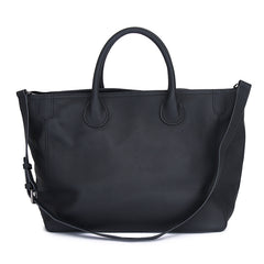 Large Leather Tote Bag Cowhide Leather Shoulder Bag, Lady Fashion Bag, Traveling Bag, Lady Weekend Bag, Christmas Gift For Her