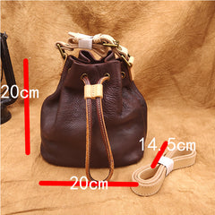 Leather Bucket bag Valentines Day gift Personalised Bag Shoulder Bag, Cross Body Bag, Tan Leather Bag, Crossbody Bag, Gift for her