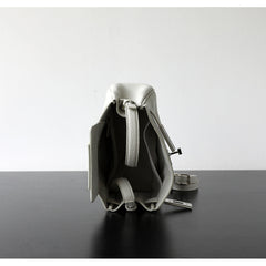 Luxury Black Leather Tote Bag, Handmade Togo and Lambskin Leather Shoulder Bag and Crossbody Square Bag