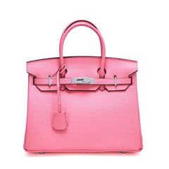 Luxury Classic Genuine Leather Bag Silver Tone, Must-have Leather Designer Bag, Shoulder Bag, Crossbody Bag, Gift For Her