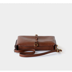 Luxury Cowhide Leather Hobo Bag | Soft Leather Shoulder & Crossbody Purse