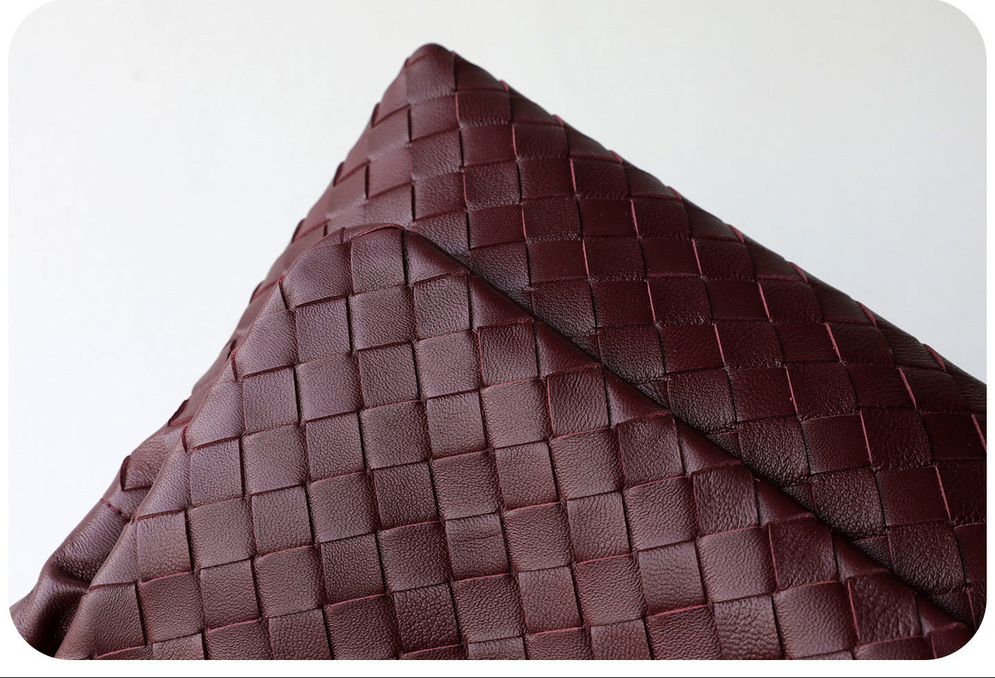 Luxury Handwoven Lambskin Crossbody Bag, Soft Leather Hobo Bag, Designer Craftsmanship Woven Flap Tote for Women