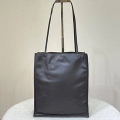 Luxury Leather Tote Bag, Lightweight Minimalist Shopper Bag for Women | Premium Lambskin, Cowhide & Suede Bag | Designer-Inspired Shoulder Bag