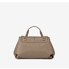 Luxury Pebbled Cowhide Leather Crossbody Bag, Minimalist Crossbody for Women, Lightweight Shoulder Satchel