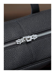 Luxury Taurillon Clemence Boston Commuter Tote Bag, Large Calf Leather Leather Handbag & Shoulder Bag for Women