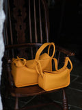 Luxury Togo Calfskin Leather Pillow Bag |  Minimalist Slouchy Crossbody & Shoulder Bag | 2026 Designer Collection