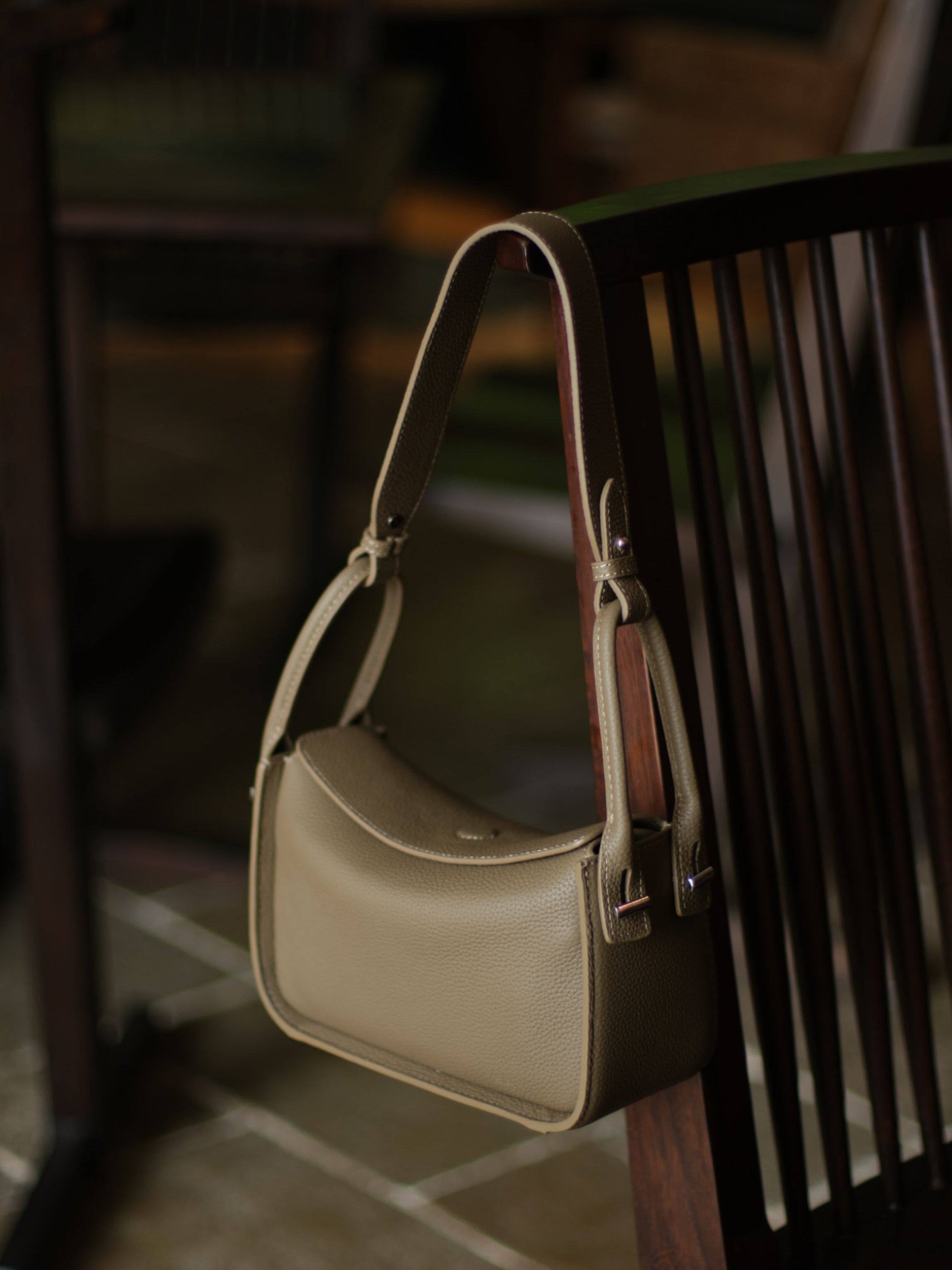 Luxury Togo Calfskin Leather Pillow Bag |  Minimalist Slouchy Crossbody & Shoulder Bag | 2026 Designer Collection
