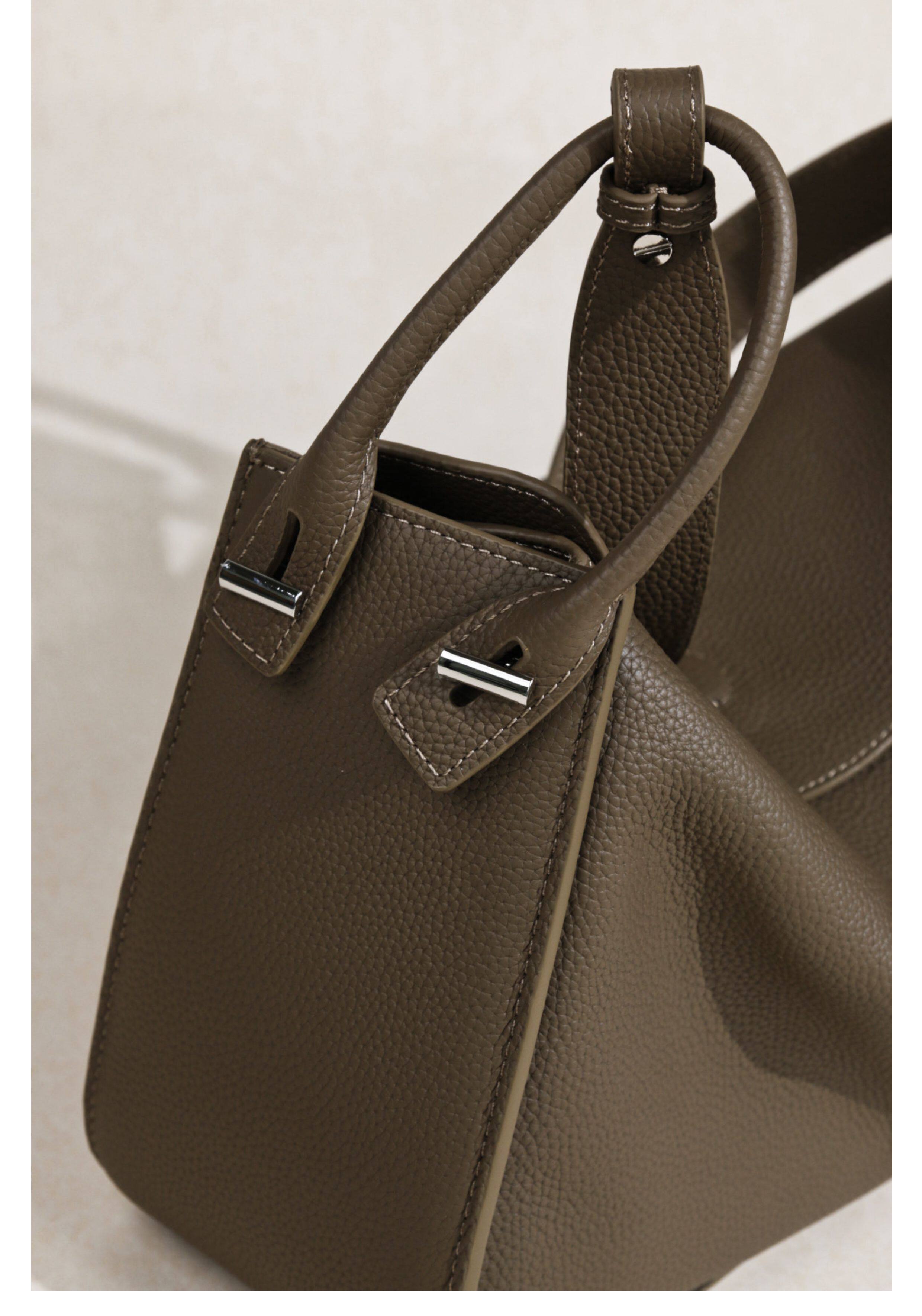 Luxury Togo Calfskin Leather Pillow Bag |  Minimalist Slouchy Crossbody & Shoulder Bag | 2026 Designer Collection