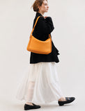 Luxury Togo Calfskin Leather Pillow Bag |  Minimalist Slouchy Crossbody & Shoulder Bag | 2026 Designer Collection