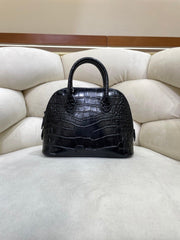Mini Emma Luxurious Two-way Premium Italian Leather Bag | Handcrafted Full-grain Eve Calf Leather Shoulder Bag
