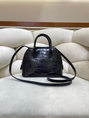 Mini Emma Luxurious Two-way Premium Italian Leather Bag | Handcrafted Full-grain Eve Calf Leather Shoulder Bag