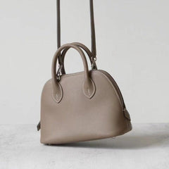 Mini Emma Luxurious Two-way Premium Italian Leather Bag | Handcrafted Full-grain Eve Calf Leather Shoulder Bag