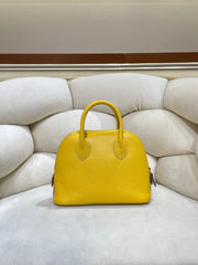 Mini Emma Luxurious Two-way Premium Italian Leather Bag | Handcrafted Full-grain Eve Calf Leather Shoulder Bag