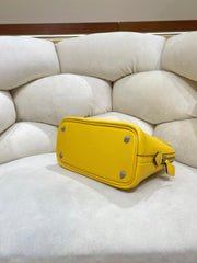 Mini Emma Luxurious Two-way Premium Italian Leather Bag | Handcrafted Full-grain Eve Calf Leather Shoulder Bag