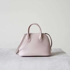 Mini Emma Luxurious Two-way Premium Italian Leather Bag | Handcrafted Full-grain Eve Calf Leather Shoulder Bag