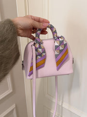 Mini Emma Luxurious Two-way Premium Italian Leather Bag | Handcrafted Full-grain Eve Calf Leather Shoulder Bag