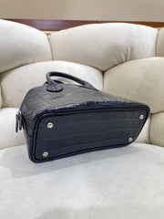 Mini Emma Luxurious Two-way Premium Italian Leather Bag | Handcrafted Full-grain Eve Calf Leather Shoulder Bag