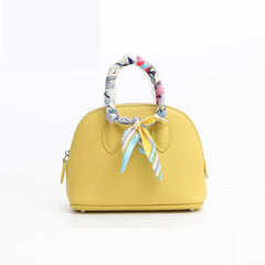 Mini Emma Luxurious Two-way Premium Italian Leather Bag | Handcrafted Full-grain Eve Calf Leather Shoulder Bag