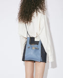 Minimalist & Versatile Soft Cowhide Leather Crossbody Bag with Lock Closure