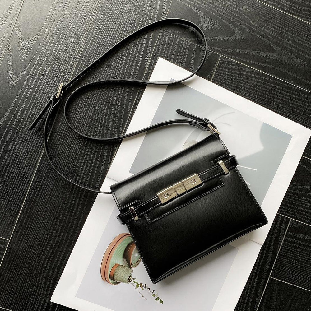 Leather Minimal Box Crossbody Bag, Leather Handbag, Shoulder Bag, Leather Purse, Leather Laptop Bag, Handbag, Women Designer Bag, Gift - Alexel Crafts